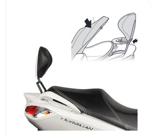 respaldo moto Suzuki burgman