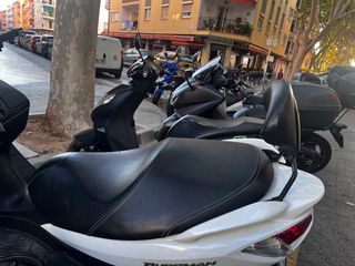 respaldo moto Suzuki burgman