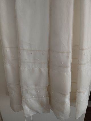 Vestido comunión niña con tocado