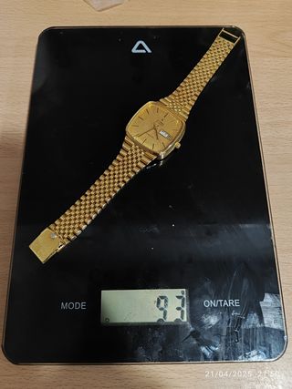 Reloj de oro macizo Cyma edición coleccionista