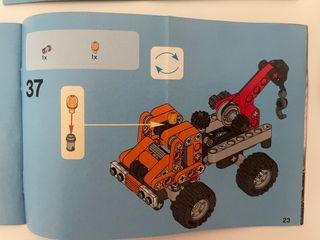 lego technic 9390 camion grua