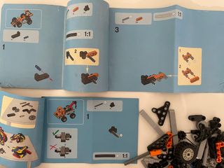 lego technic 9390 camion grua