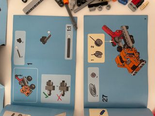 lego technic 9390 camion grua