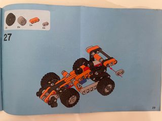 lego technic 9390 camion grua