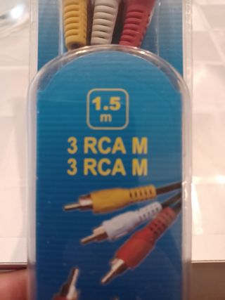Cable RCA, audio, video nuevo