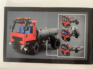 lego technic 42084 camion remolque 2 en 1