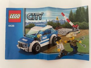 lego city 4436 coche patrulla policia