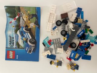 lego city 4436 coche patrulla policia