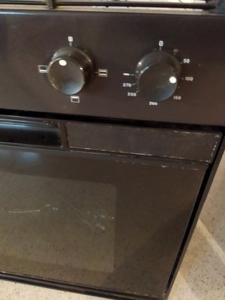 Vitrocerámica con horno