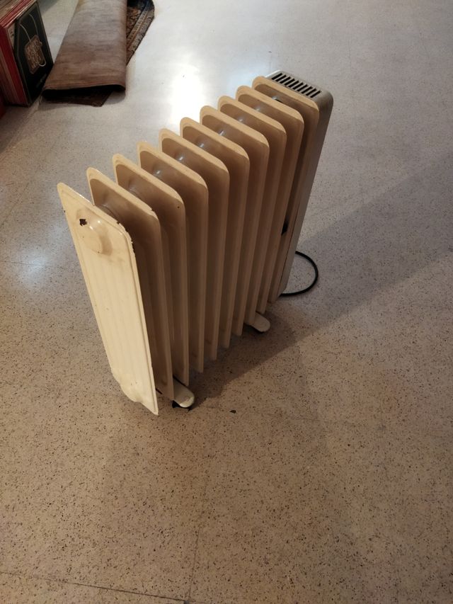 Radiador eléctrico portátil.