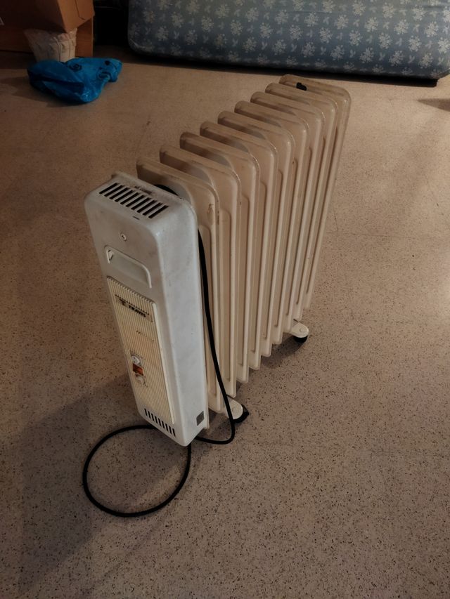 Radiador eléctrico portátil.