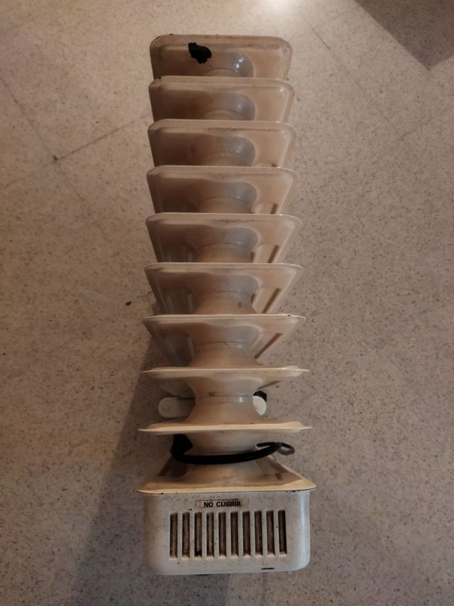 Radiador eléctrico portátil.