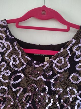 Vestido fiesta El Corte Inglés talla 48