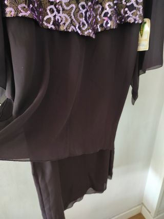 Vestido fiesta El Corte Inglés talla 48