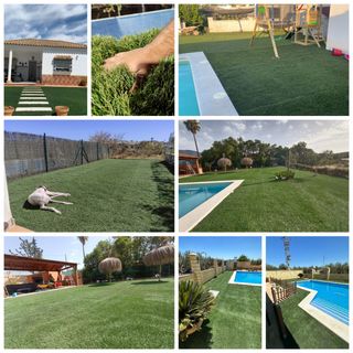 Césped artificial para jardín 666117482