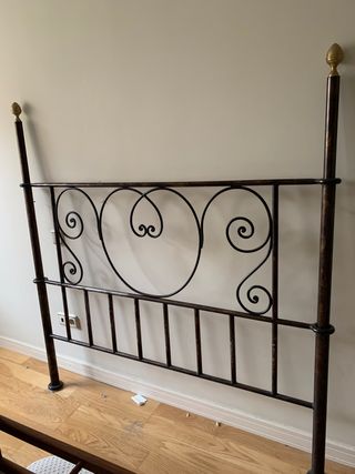 Cabecero de forja cama 135cm