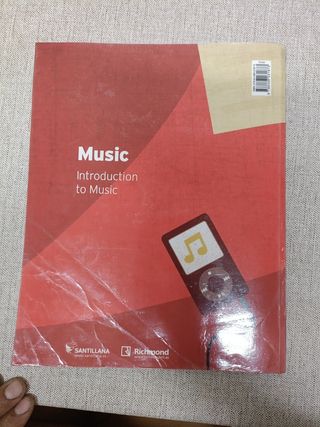 Libro  Música 2 ESO Santillana 
