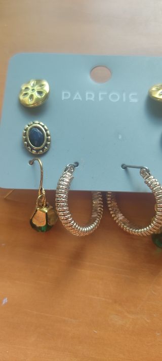 Pack pendientes Parfois nuevos