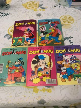 5 Libros de Don Miki de Walt Disney