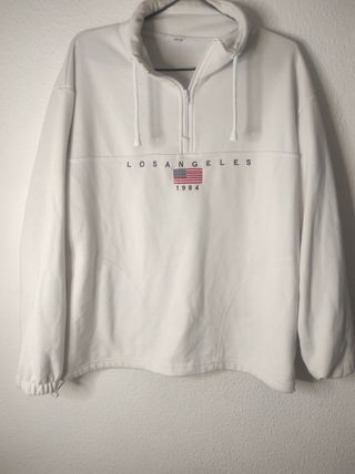 Sudadera blanca