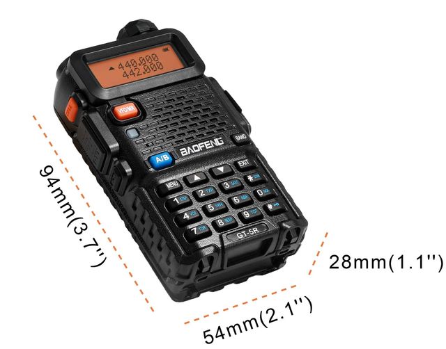 BAOFENG GT-5R Walkie Talkie