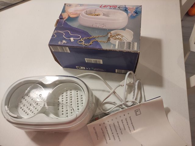 Aparato limpieza para gafas y joyas