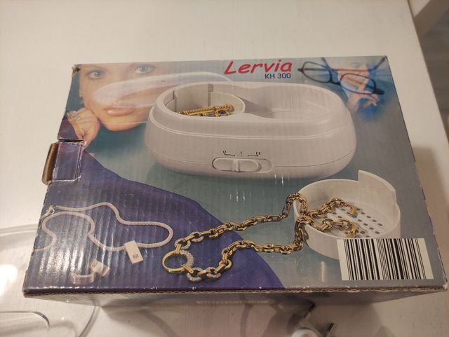 Aparato limpieza para gafas y joyas