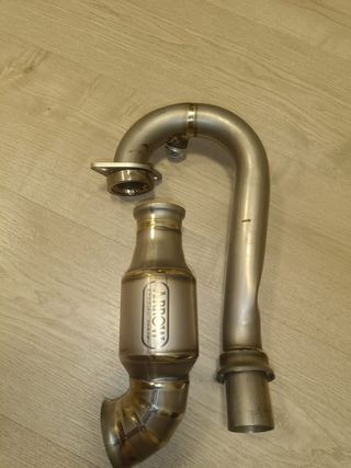 colector titanio más catalizador kmt 125/390