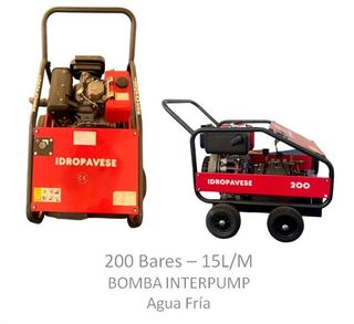 Hidrolimpiadora autónoma. Entrega inmediata.