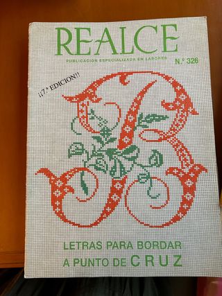 Revistas punto de cruz antiguas y patrones