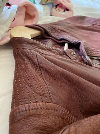 Chaqueta cuero vintage Pedro del Hierro