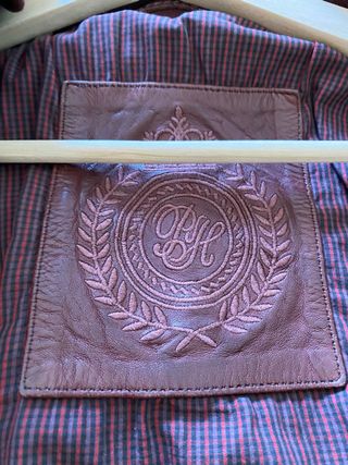 Chaqueta cuero vintage Pedro del Hierro