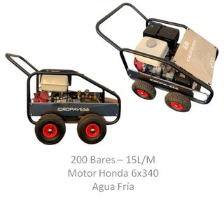 Hidrolimpiadora autonoma  GASOLINA. Entrega inmed