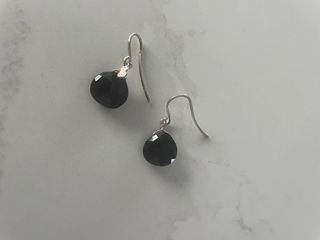 Conjunto plata y ónix TOUS