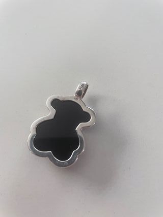 Conjunto plata y ónix TOUS