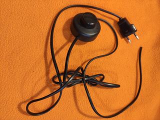 Clavija con interruptor. Enchufe