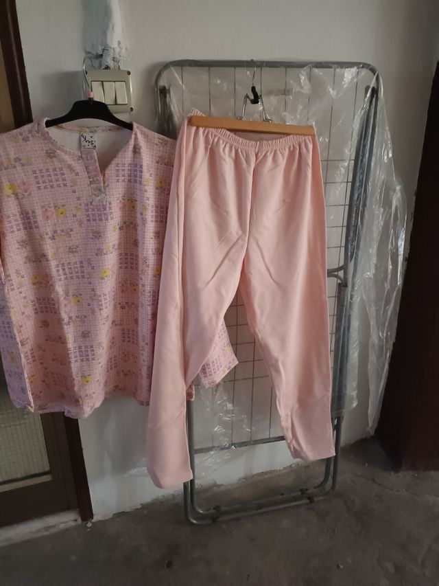 Pigiama donna felpato nuovo