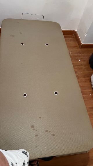 colchon viscolastico + canape