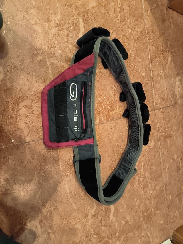 Cinturón running porta botellas