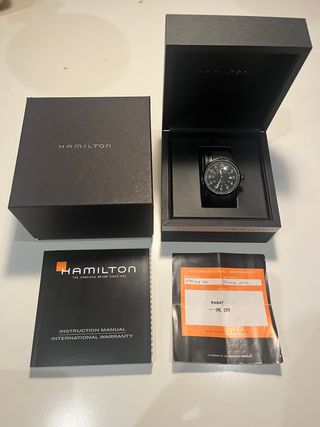 Reloj Hamilton Khaki automático RABAT
