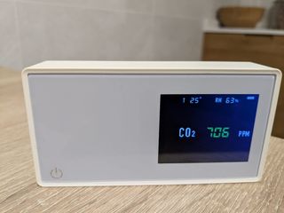 Medidor de CO2, humedad y temperatura