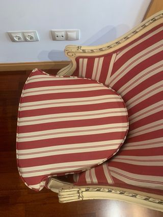 BUTACA MADERA EFECTO ENVEJECIDO