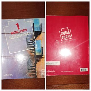 Libro de matemáticas 1 bachillerato
