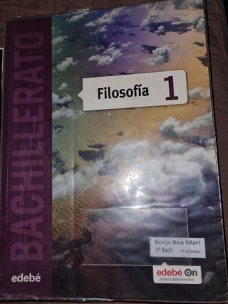 filosofía 1 bachillerato