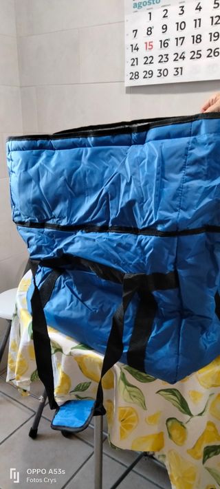Bolsa isotérmica transporte alimentos