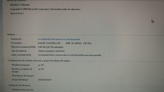 ORDENADOR SOBREMESA + PANTALLA + TECLADO.,