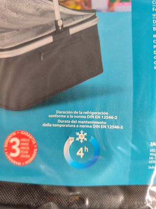 Cesta Nevera Termica