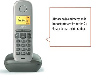 Teléfono 📞 DECT Inalámbrico 📶 Chocolate 🍫