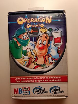Juego de mesa operación mini