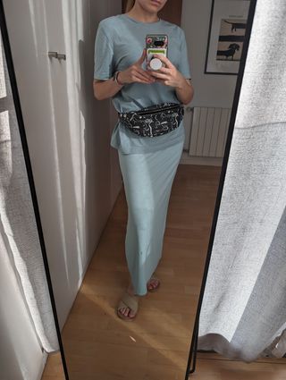 Bolso Riñonera dibujos Arte de ASOS 